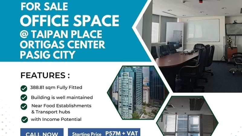 Office Space for Sale in Pasig City